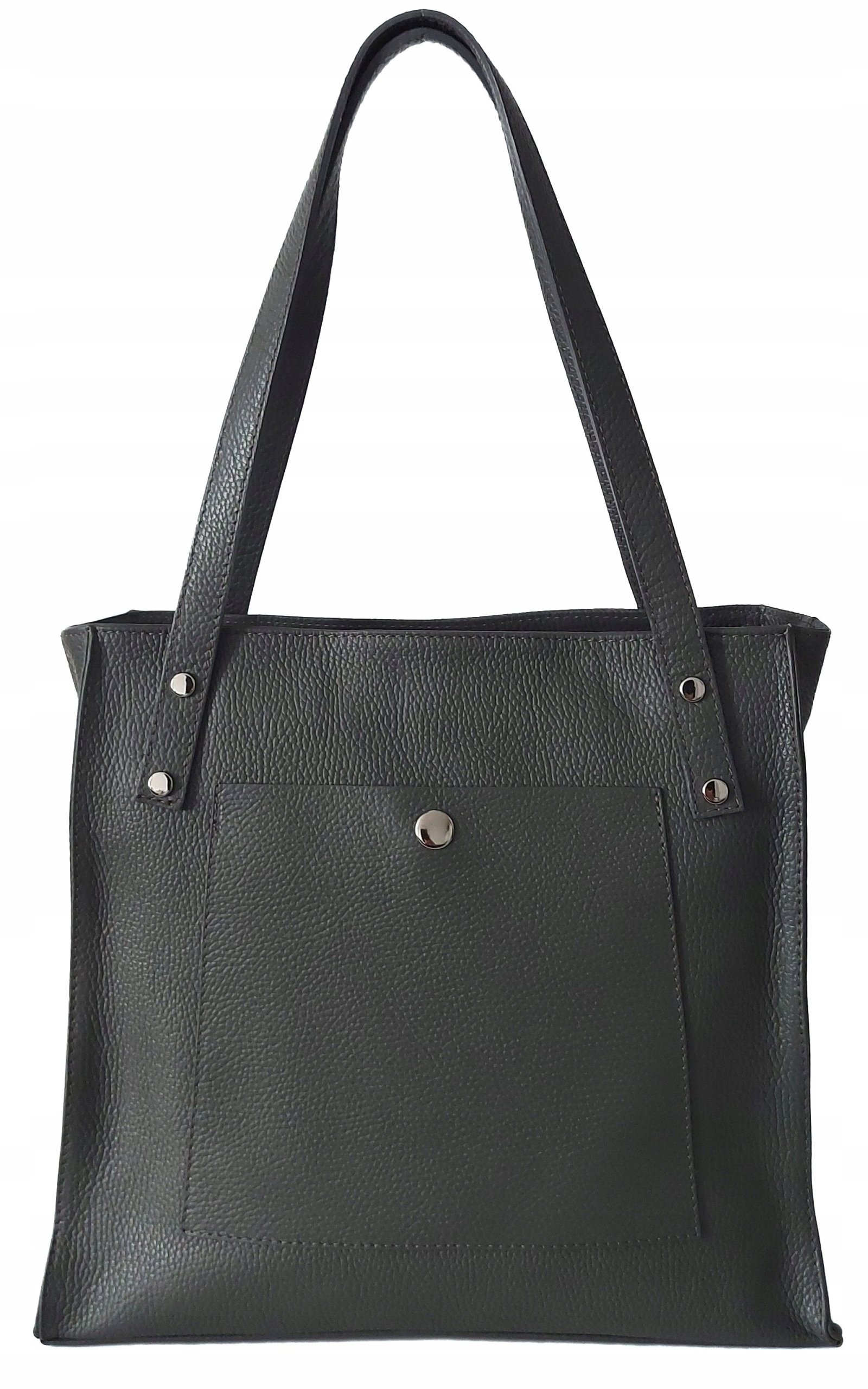 Italský nákupní vak Shopper Bag, prostorná taška přes rameno