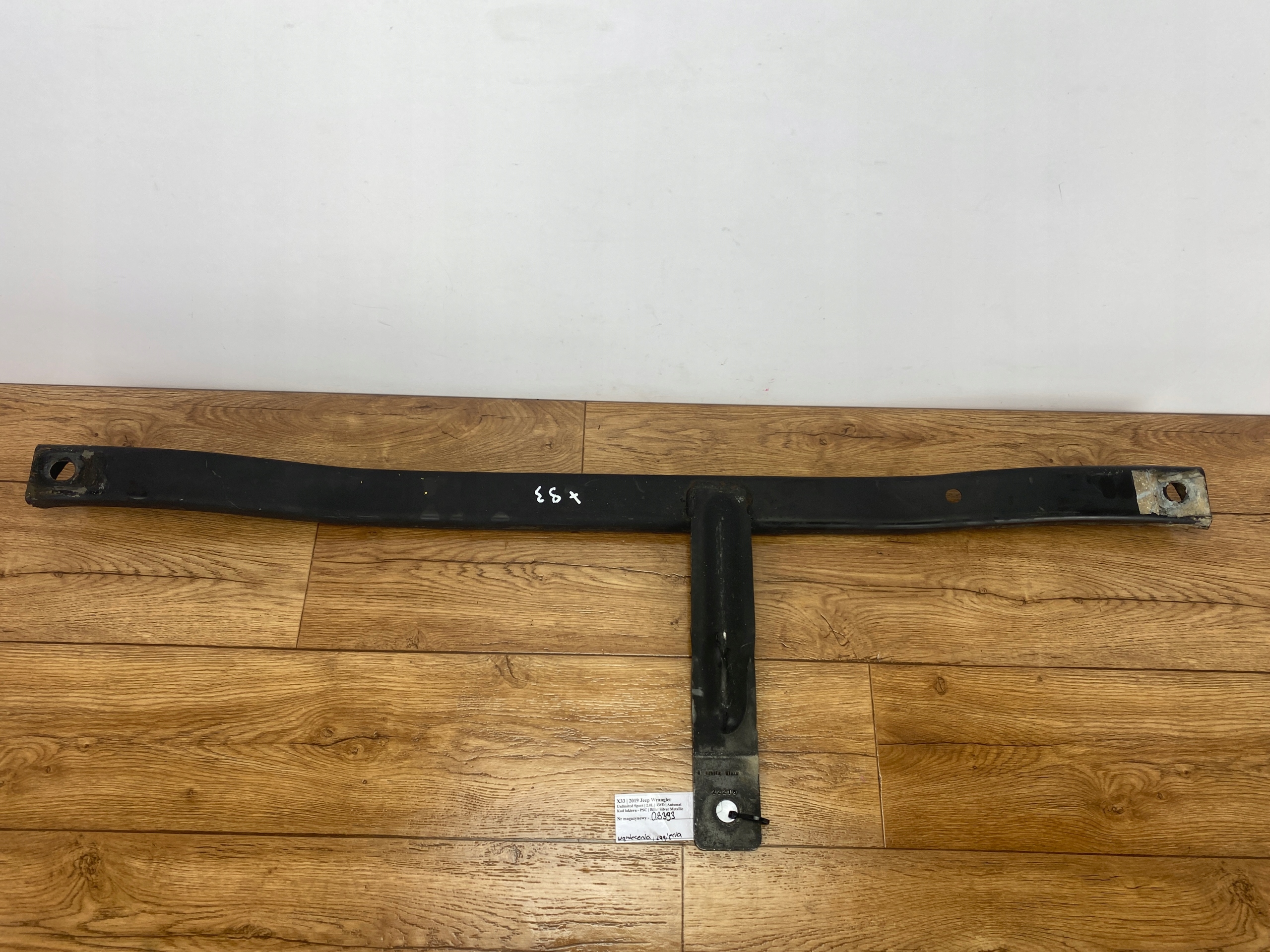 Console Support plaque Jeep Wrangler JL 2018+ USA