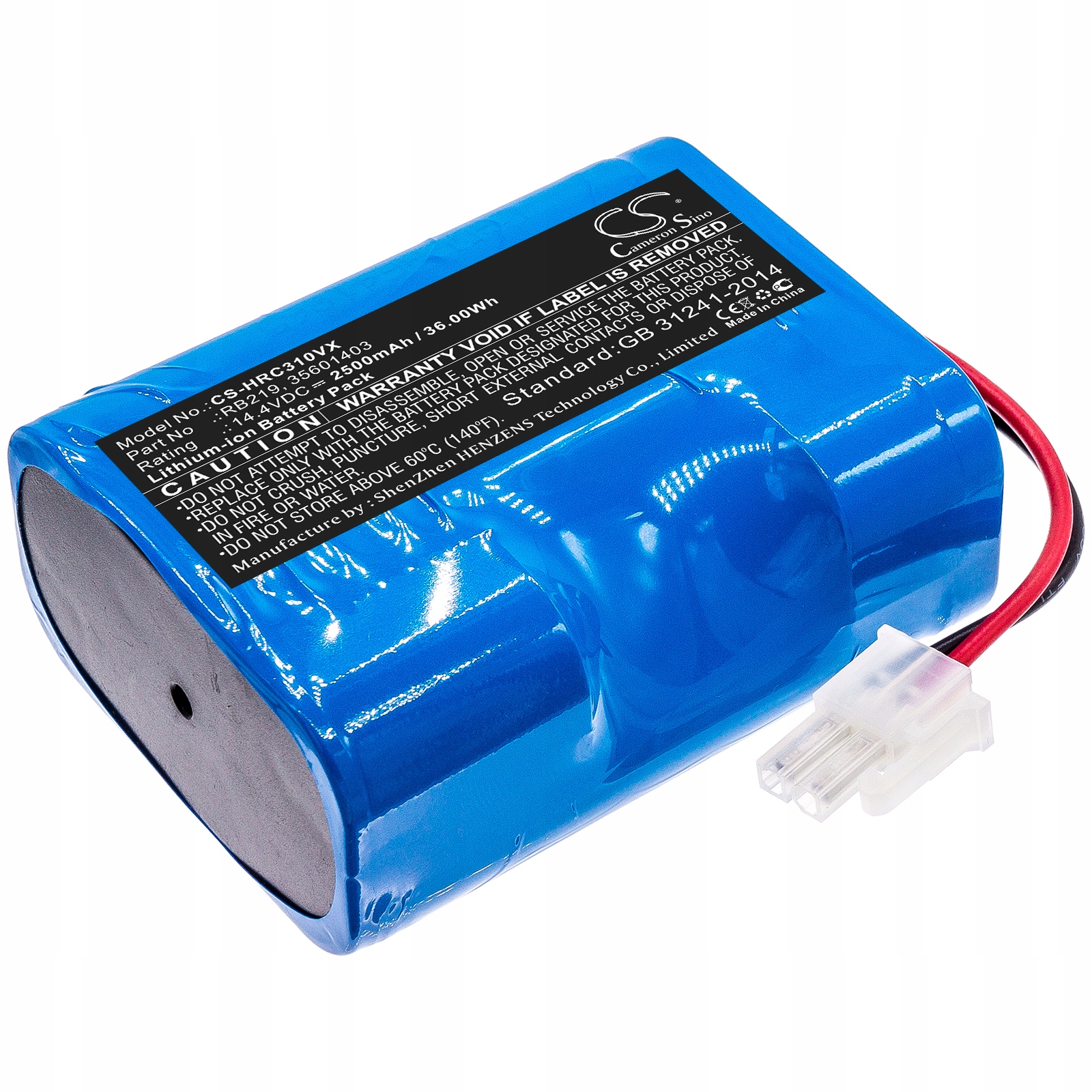 Baterie pro Hoover RBC030 RBC031B RBC040 RBC050 RBC070 Akumulátor