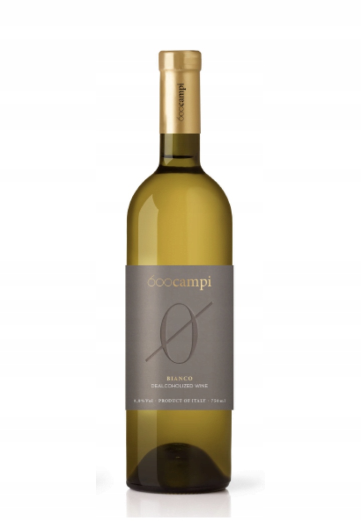 Bílé víno 600CAMPI 0.0% dealkoholizované 750 ml Polosladké elegantní