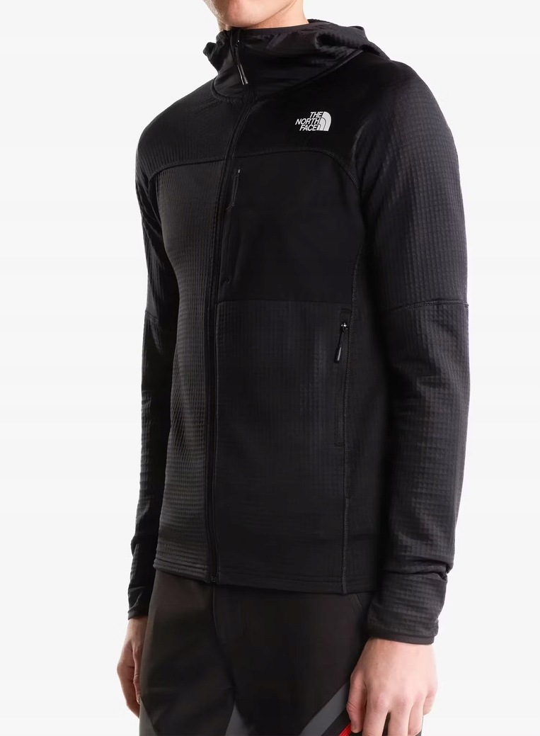 Mikina Fleecová The North Face Polartec Powergrid Stormgap Black L