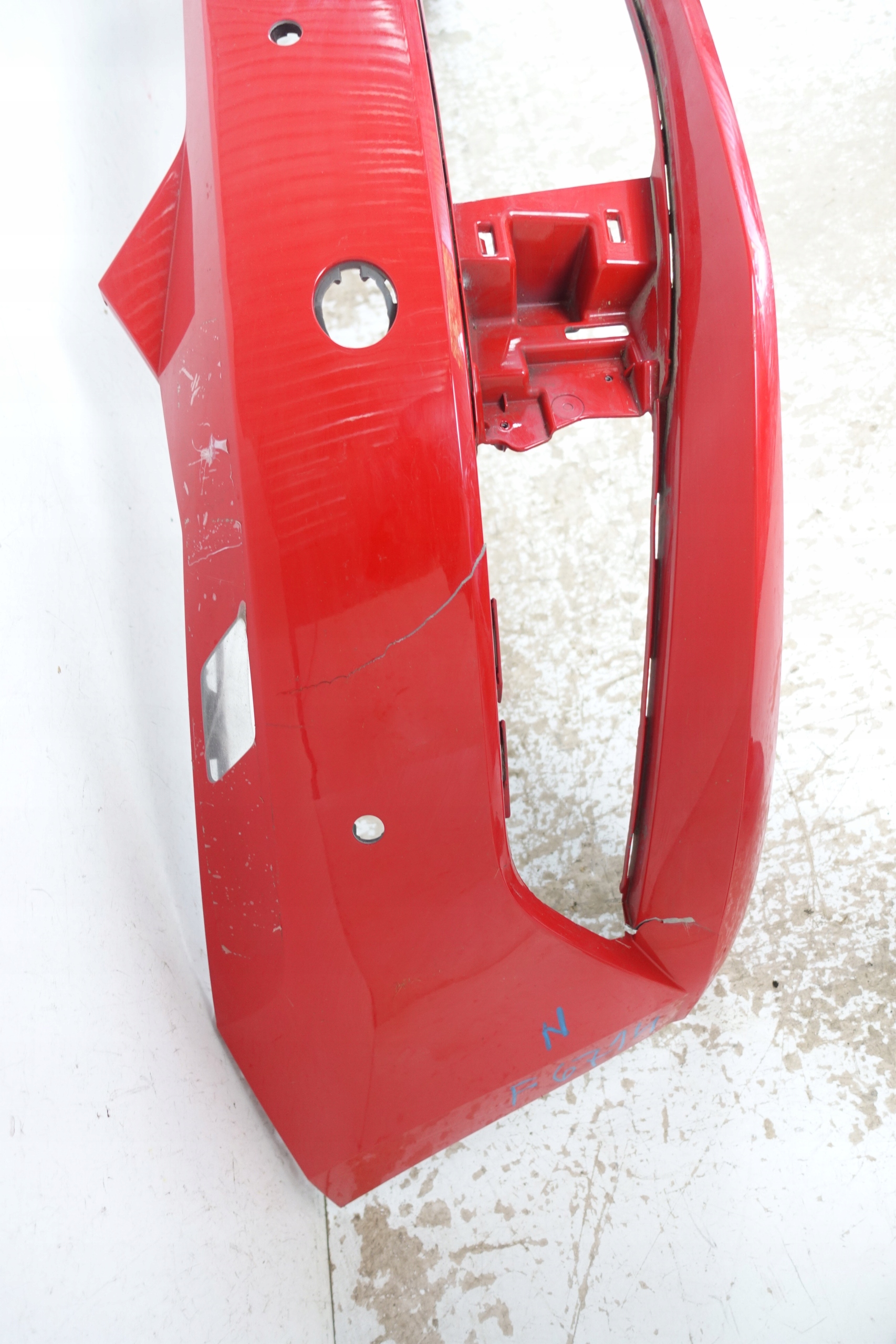 SKODA FABIA III 6V 2014- bumper front front 6V0807221