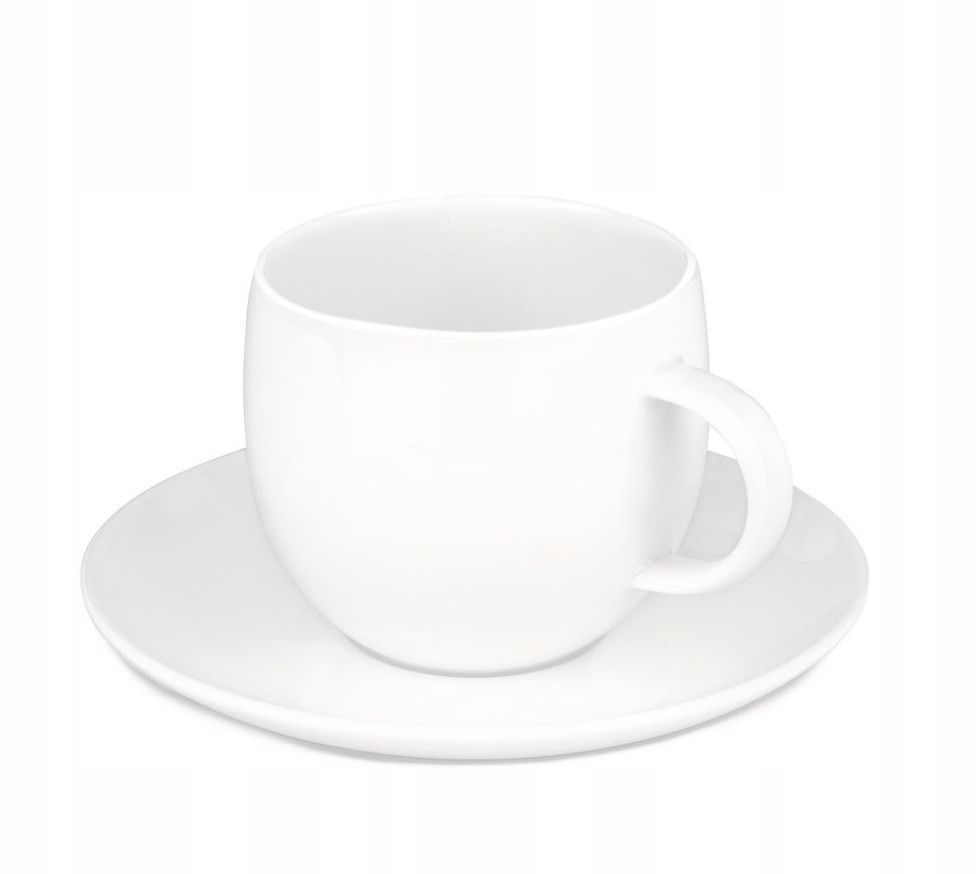Alessi All-time 4 šálky a podnožky pre Espresso