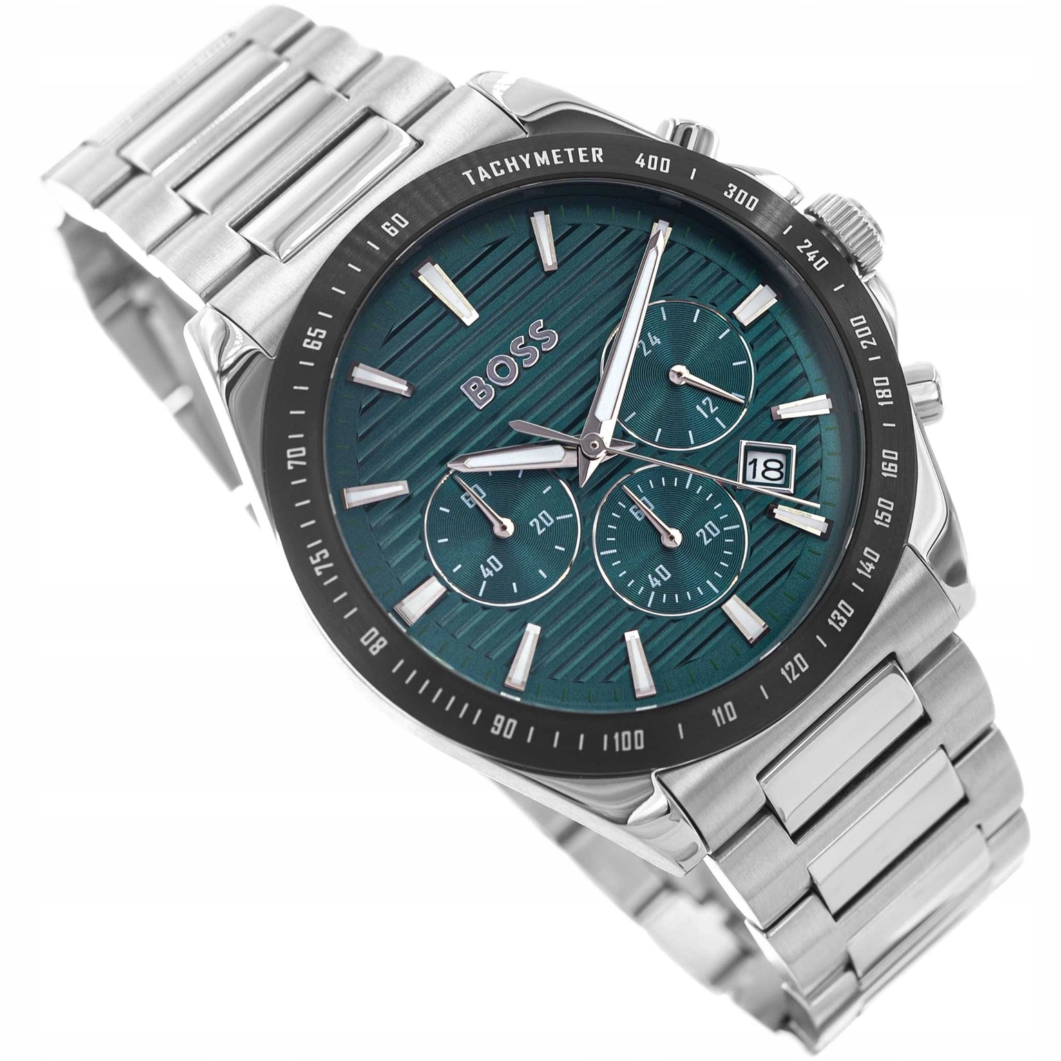 Pánské Hodinky Hugo Boss 1514241 Strike Na Náramku Chronograf