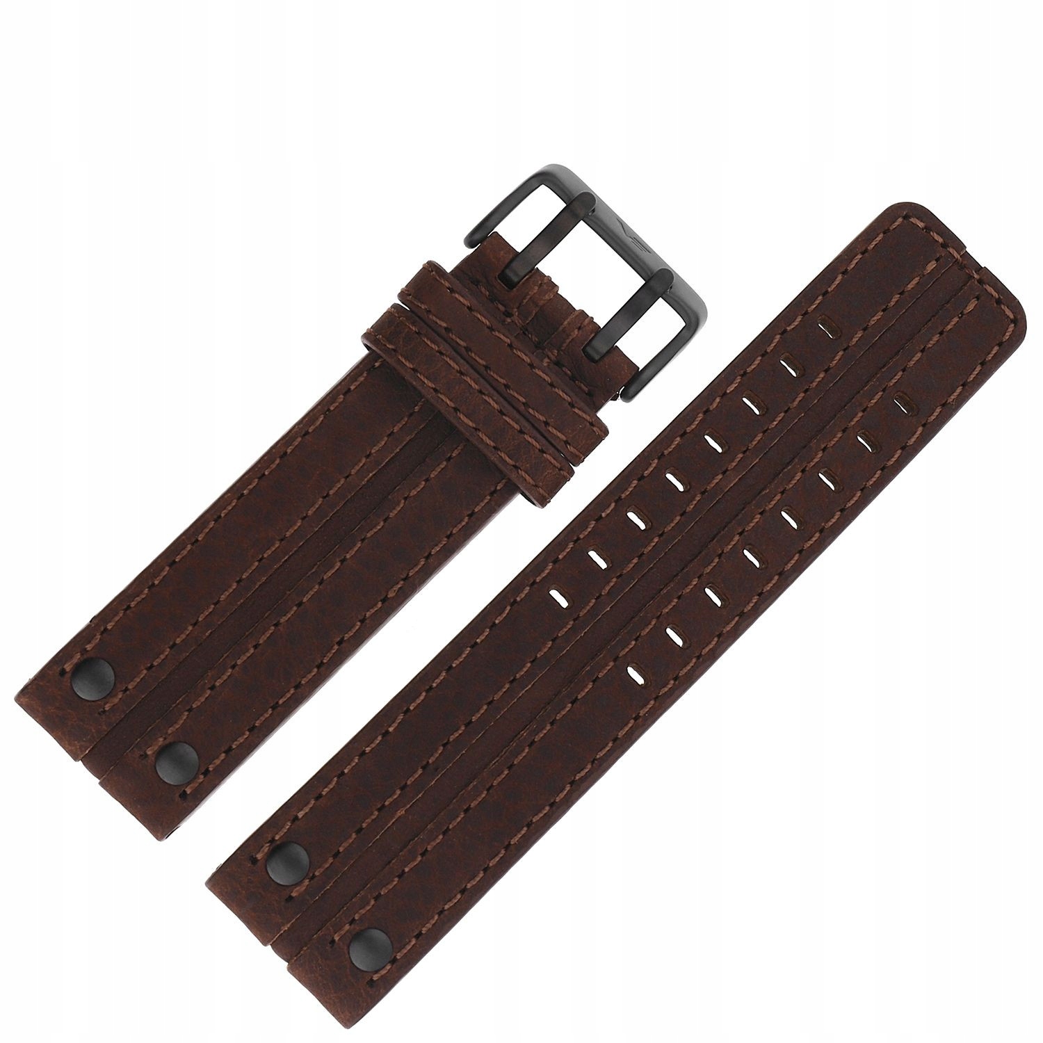 Pásek Expedition Kůže (4200) hnědý, černý