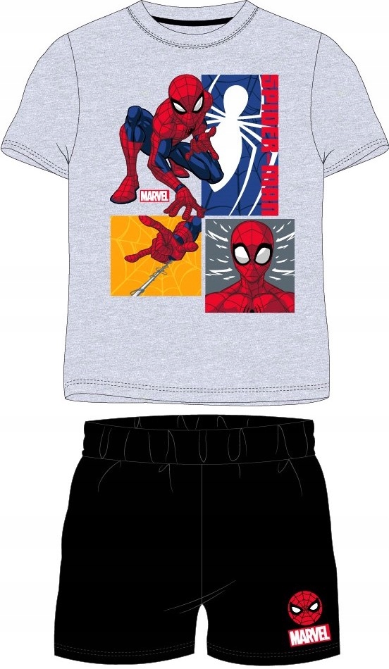 

Piżama Krótki Rękaw Chłopaka Spiderman Szara 116