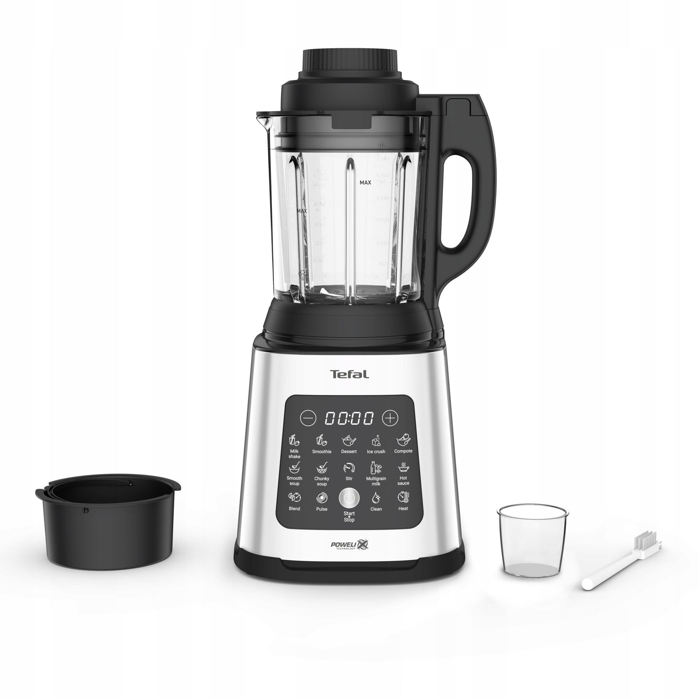 Blender kielichowy gotujący szklany Tefal BL83SD30