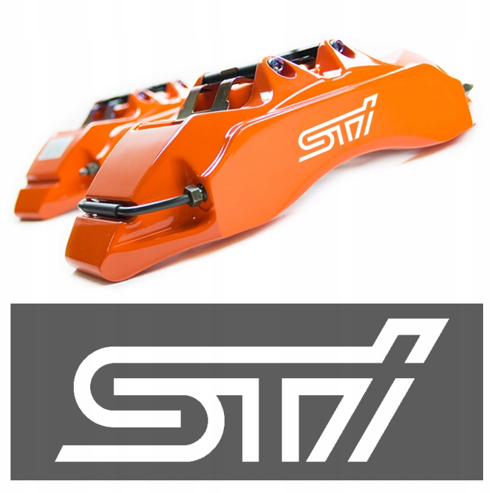 

Naklejka na zaciski hamulcowe Subaru Sti