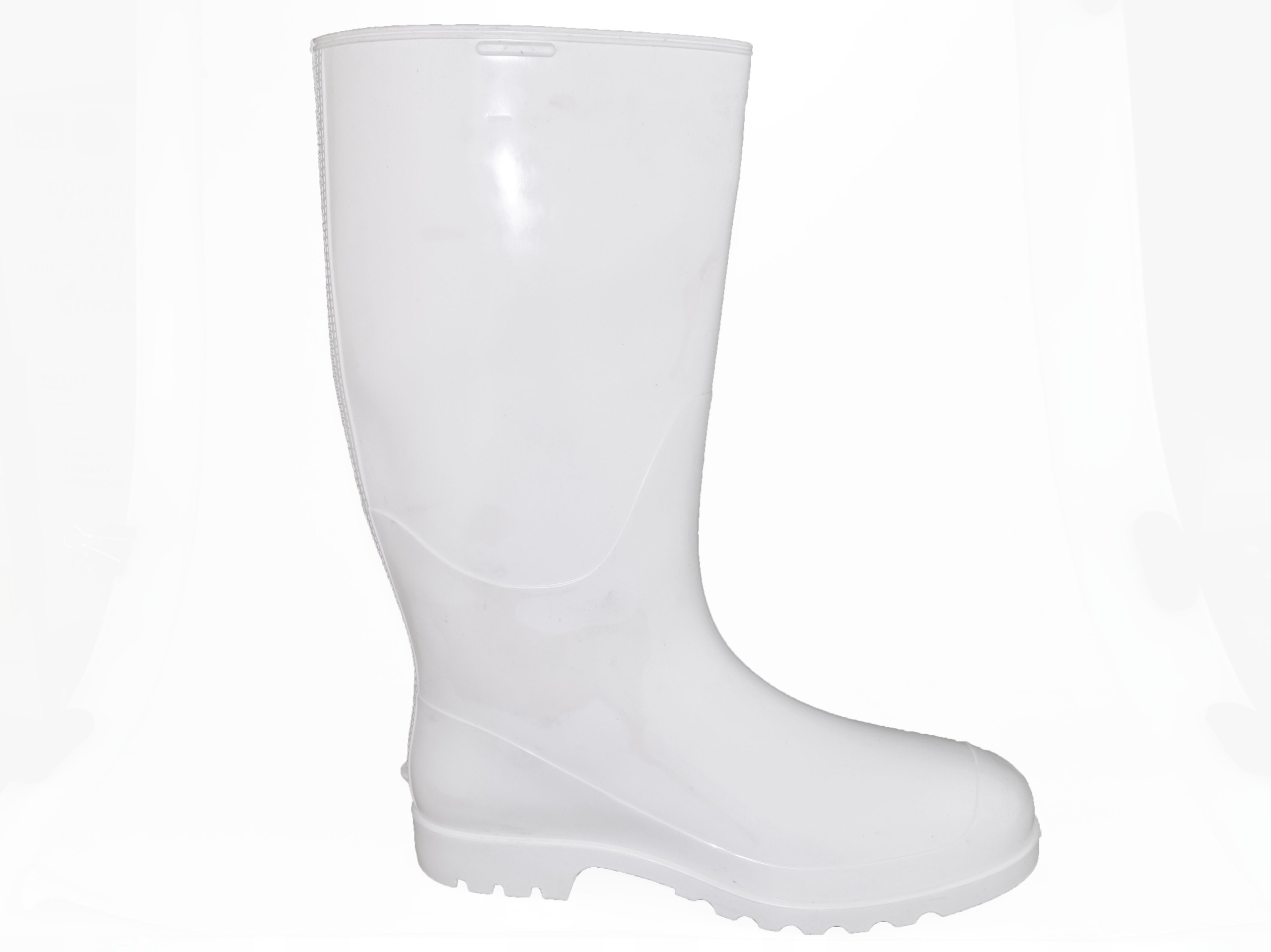 KALOSZE MĘSKIE SPOŻYWCZE BIAŁE Z ATESTEM GUMIAKI