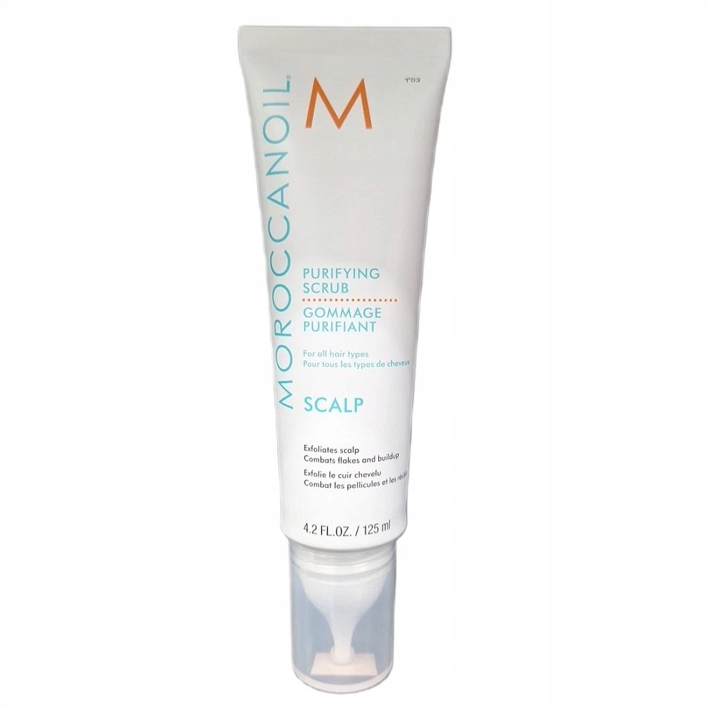 Peeling na pokožku hlavy Moroccanoil Scalp Purifying Čistící 125 ml