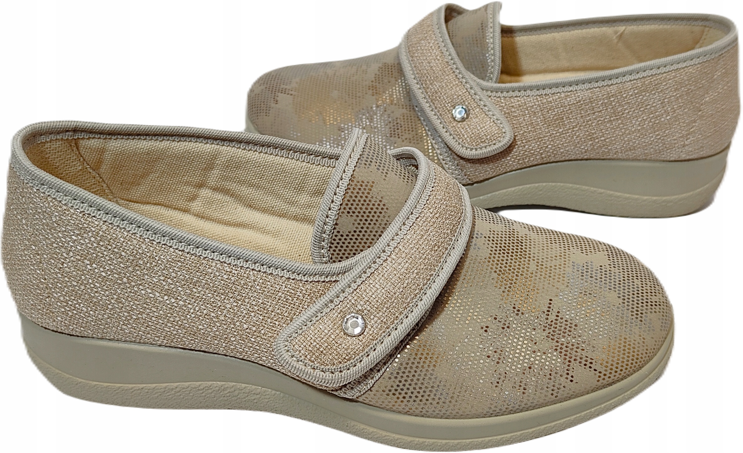 Polobotky na suchý zip Stretch Loretta Vitale 4365 r38