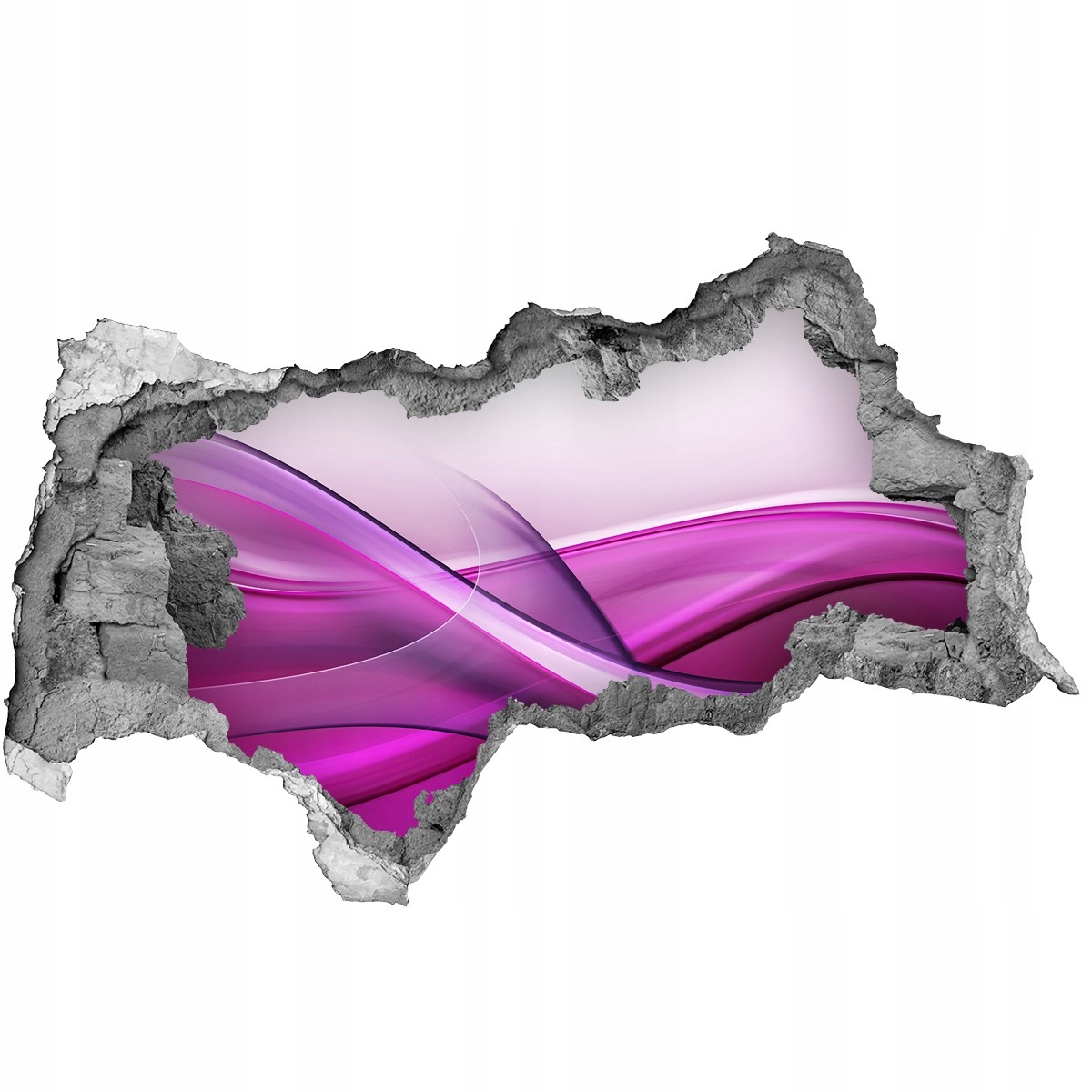 

Samoprzylepna dziura ścienna 3D Fale tło 95x73
