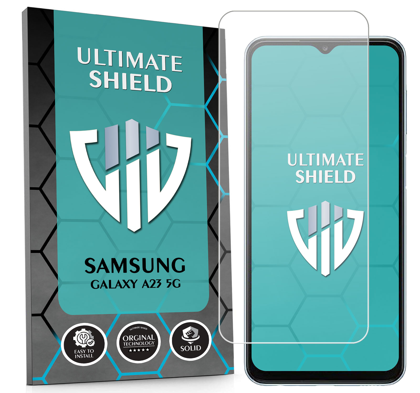 Sklo 3x Displej 7x Fotoaparát Rychlý Objektiv Pro Samsung Galaxy A23 5G