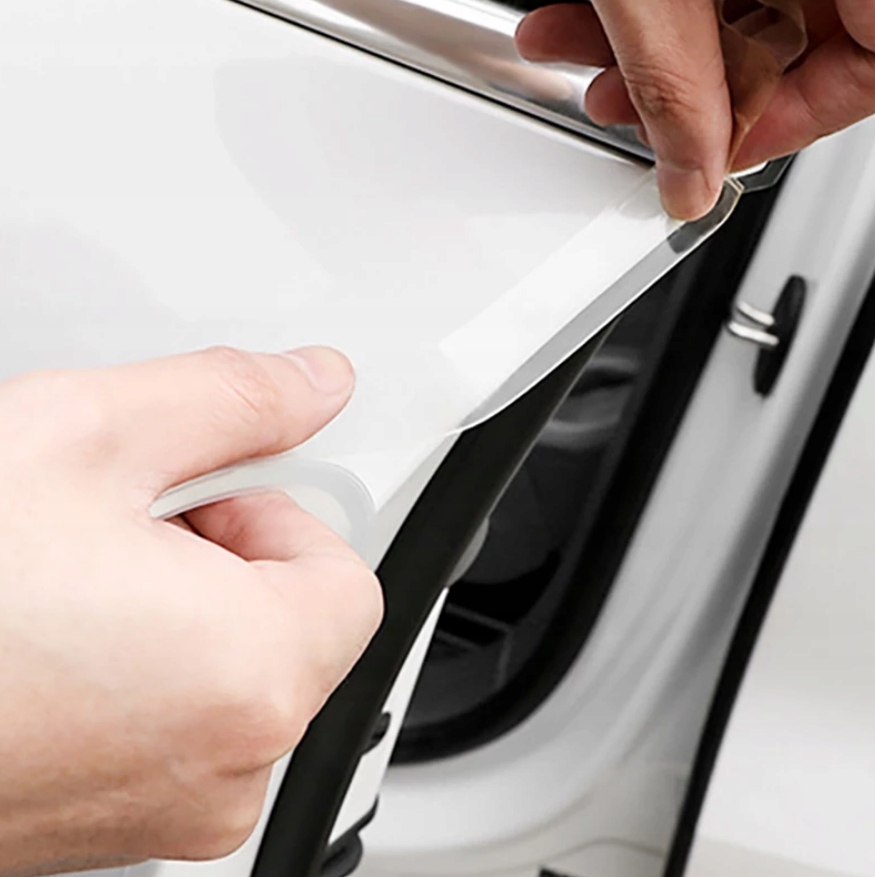 TAŚMA OCHRONNA NA PROGI DRZWI RANTOWA 3CM x 5M Funkcja ochrona powierzchni