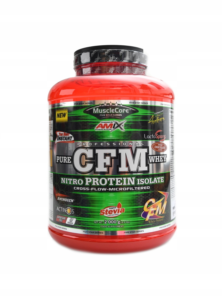 Amix Cfm Nitro Whey with ActiNOS 2000g čokoláda
