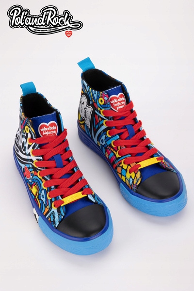 Tenisky Pol'and'rock Festival X Big Star SS174500 Modré 41