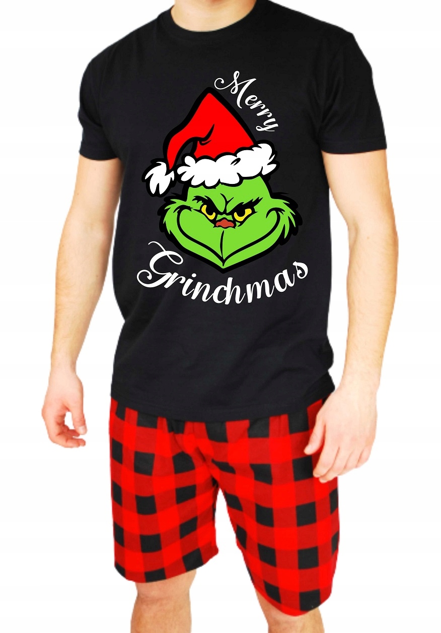 Vánoční Pyžamo Pánské Dárek K Vánocům Grinch L