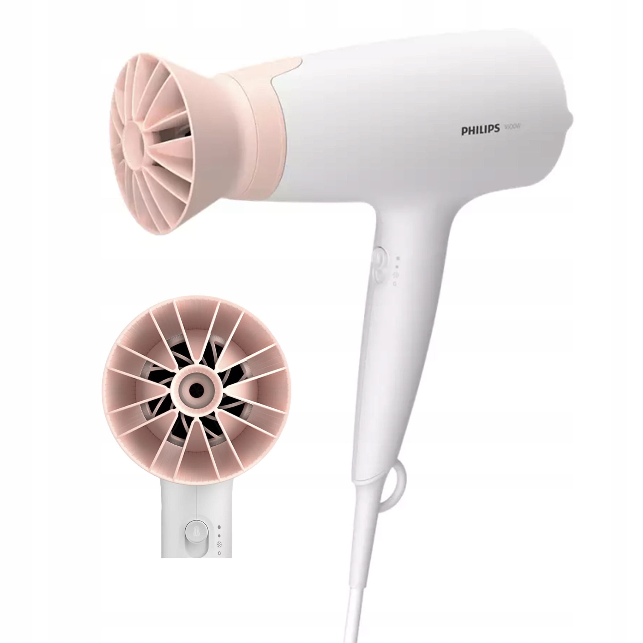 

Suszarka do włosów Philips BHD300/00 ThermoProtect