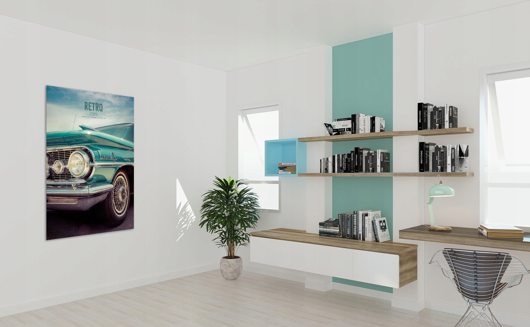 PLAKAT NA ŚCIANĘ 30x40cm -RETRO VINTAGE 109 wzorów Nazwa plakat