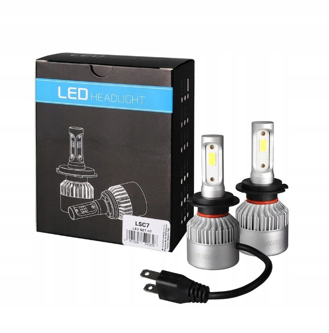 ŻARÓWKI H7 M-TECH LED SET CANBUS 80W 12/24V 6500K