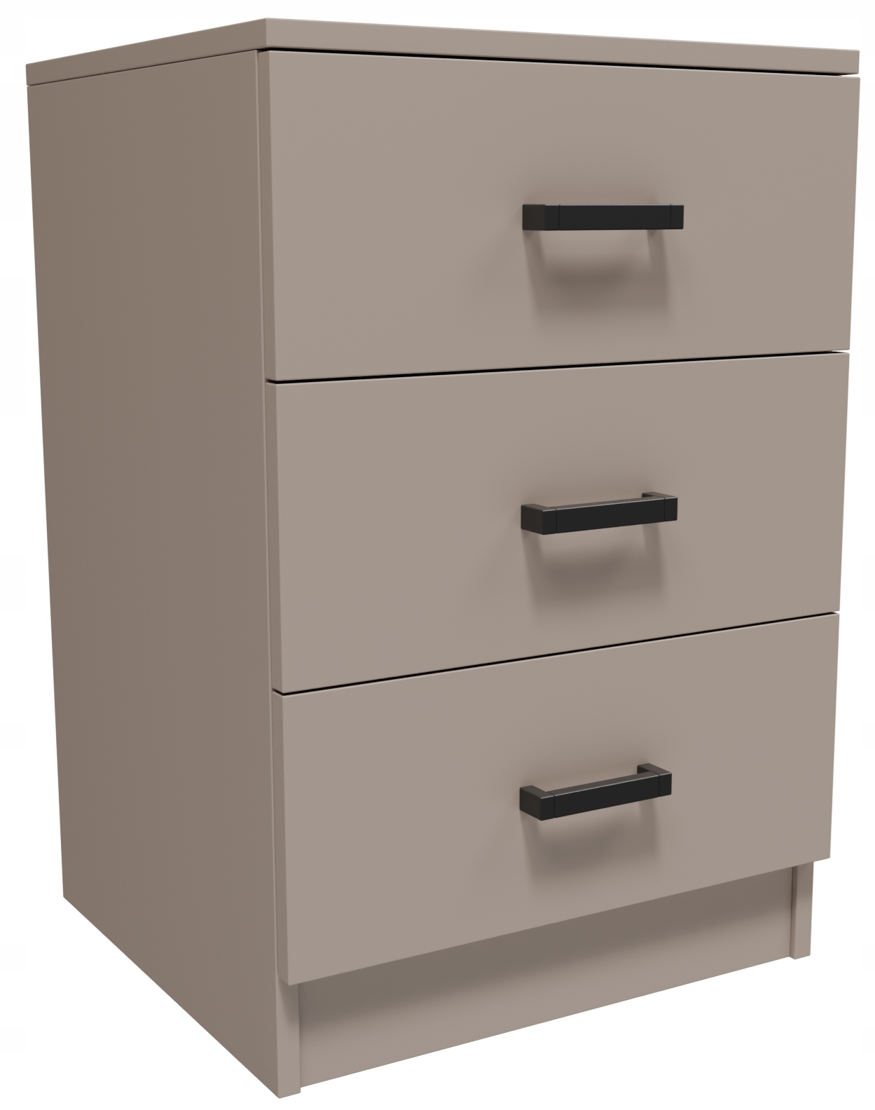 Komoda skříňka CR3-LOFT-3S kašmír malá praktický regál na oblečení a hračky