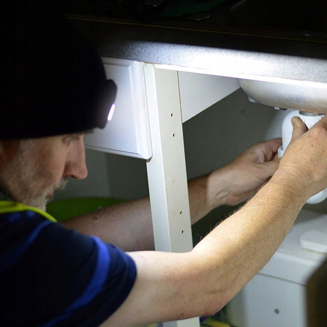 PLATINET BEANIE CZAPKA LED 48LM RED [45669] Kod producenta PBL106R