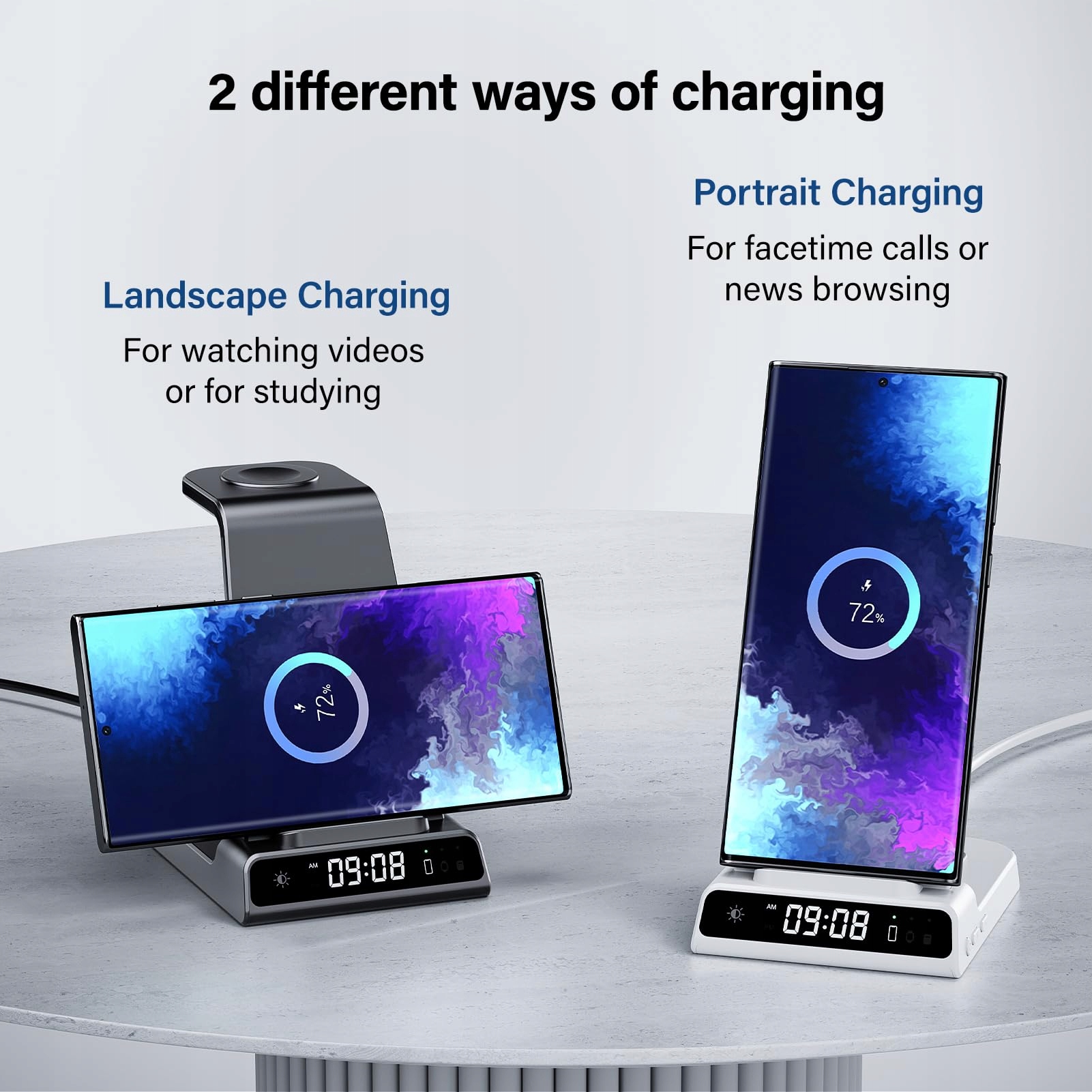 SAMSUNG Ładowarka Indukcyjna 3w1 Do Galaxy S25 Ultra Watch Buds Z Flip Fold — miniatura 4