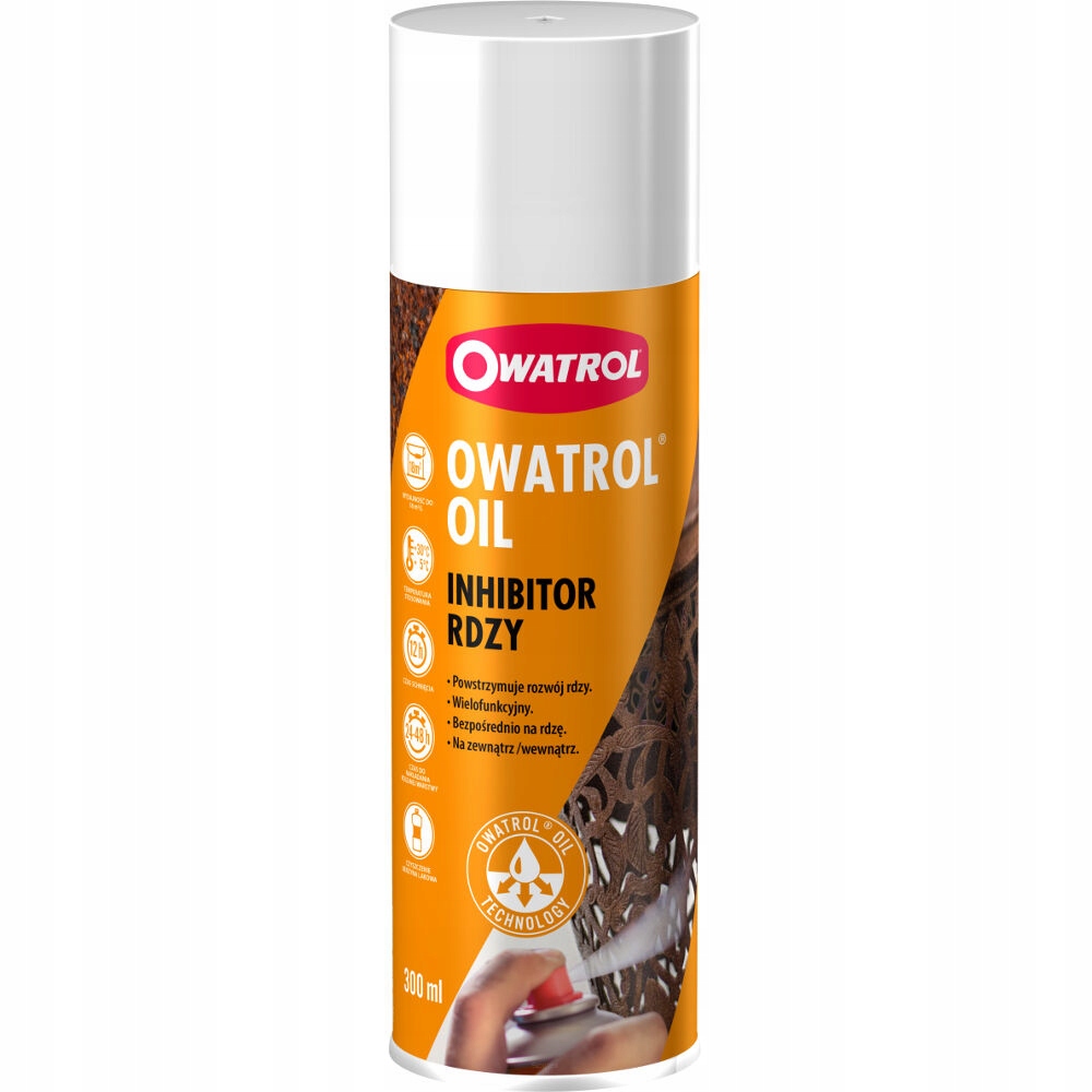 Owatrol Oil Inhibitor Rdzy 300ML Spray Farba Na Rdzę