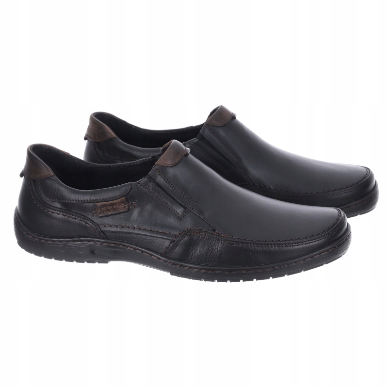 Pánské polobotky Fabio PAL-810 Cr/g Kůže VEL.44