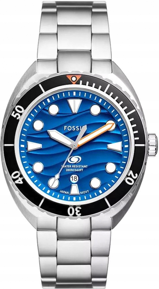 Hodinky pánské Fossil FS6064 modré fashion
