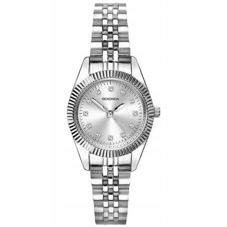 Dámské hodinky Sekonda 40689 Zirkony stříbrné