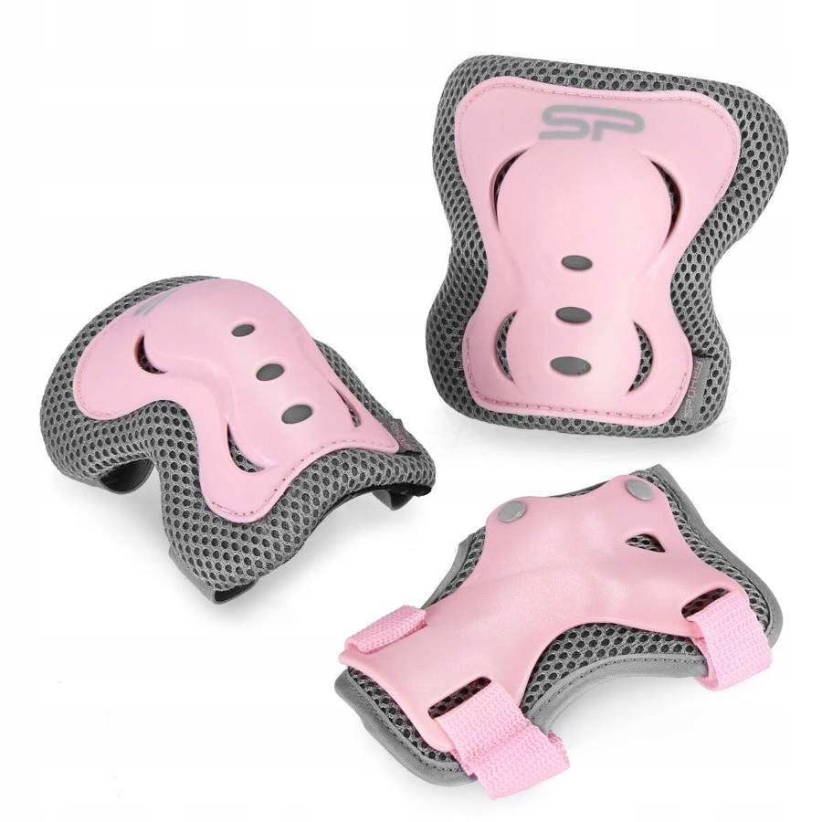 SPOKEY Zestaw 6 szt. Ochraniaczy Dla Dzieci Na Rolki Rower Hulajnogę L Waga produktu z opakowaniem jednostkowym 0.5 kg