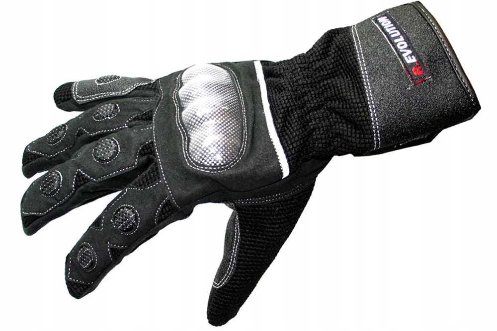 RĘKAWICE NA MOTOR CROSS QUAD MOTOCYKL CZARNE M