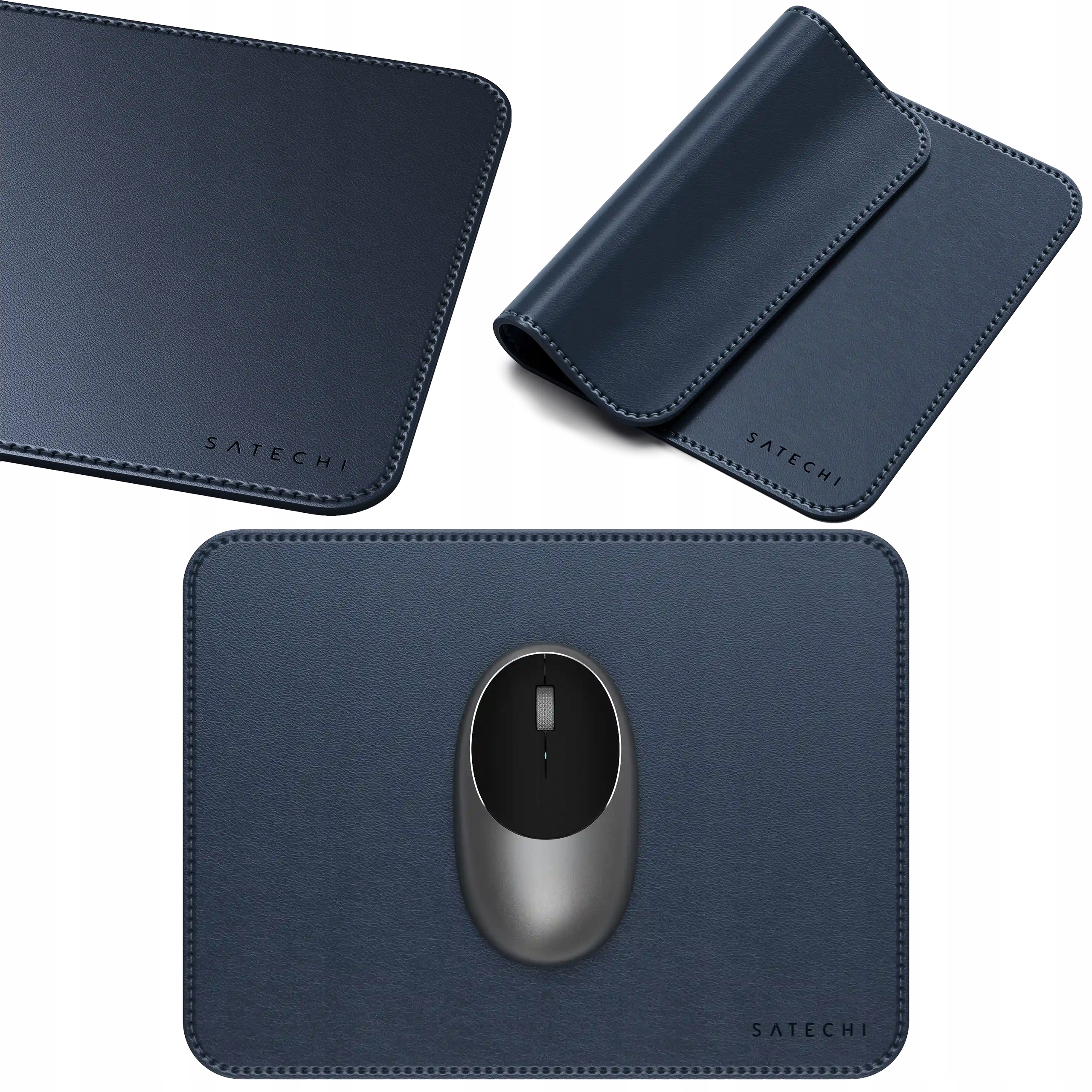 Satechi Vegan-Leather Premium Mouse Pad Podkładka Skórzana pod Myszkę