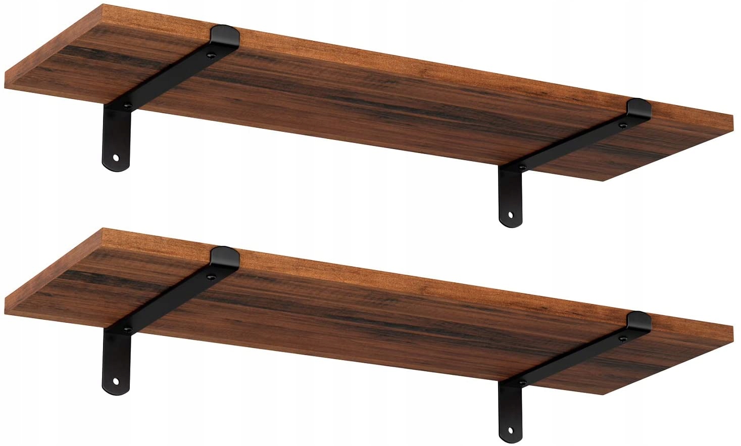 

Półki Wiszące Zestaw 2 Szt Vintage Rustykalne Loft