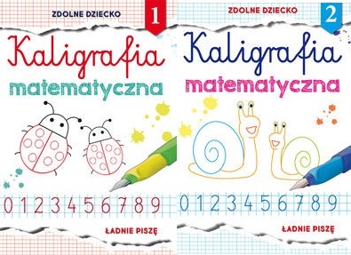 KALIGRAFIA matematyczna klasa 1 i 2 I II