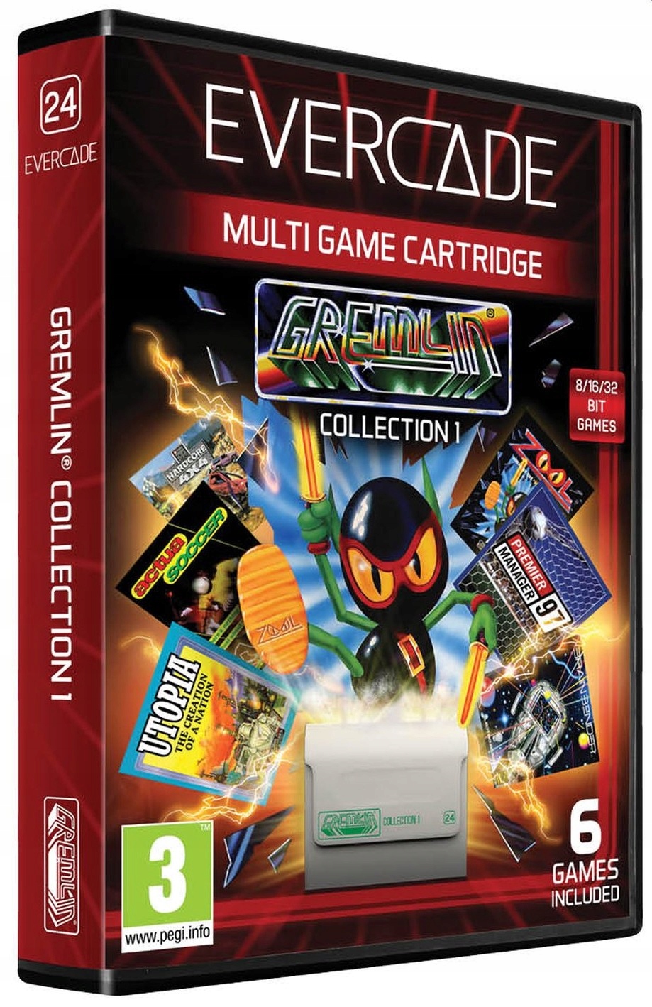 EVERCADE #24 - Zestaw gier Gremlin1
