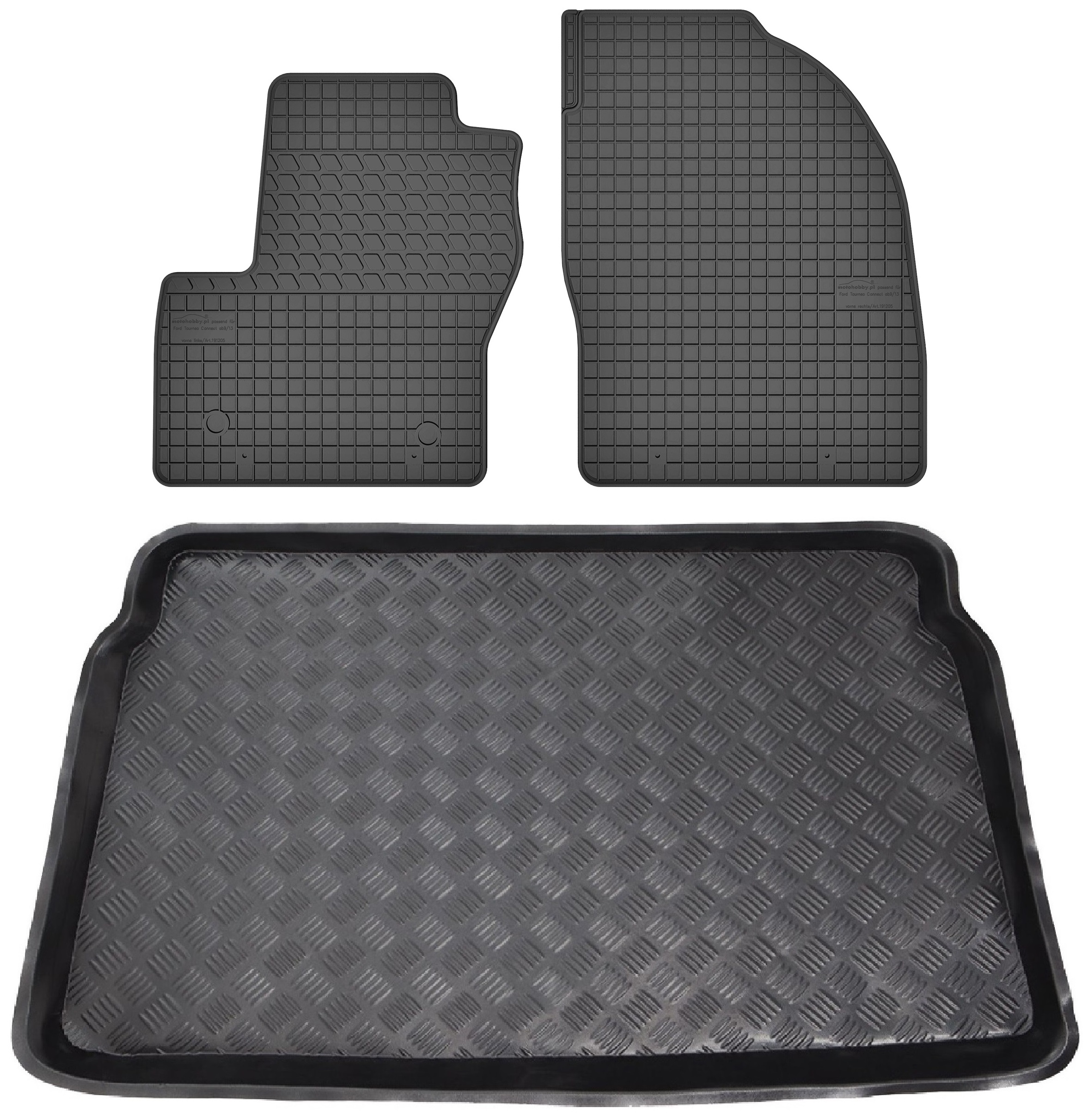 Koberce nosič pro: Ford Tourneo Courier 2014- kombivan
