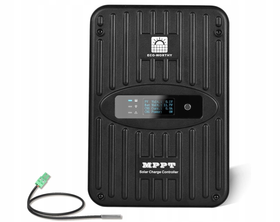 Kontroler ładowania paneli słonecznych 40 A, 12 V/24 V, Mppt,