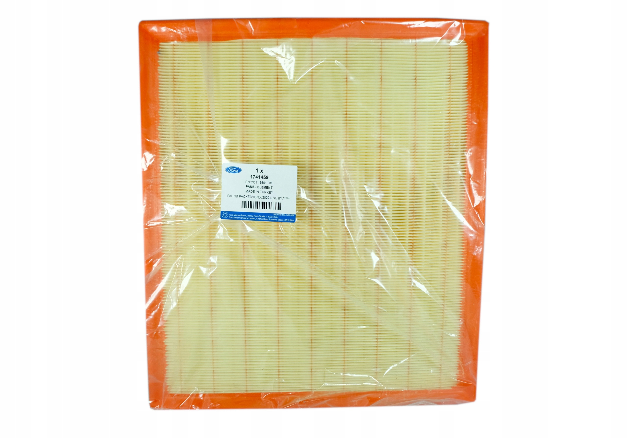 2x Filtr+5W30 Ford Tourneo/Transit Custom 2.2 TDCi Stan opakowania oryginalne