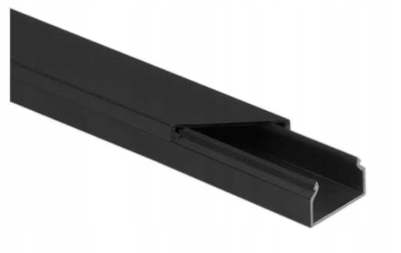 Elektroinštalačná lišta komplet Čierna Cls 25x16 2 m (balík 10zt.)
