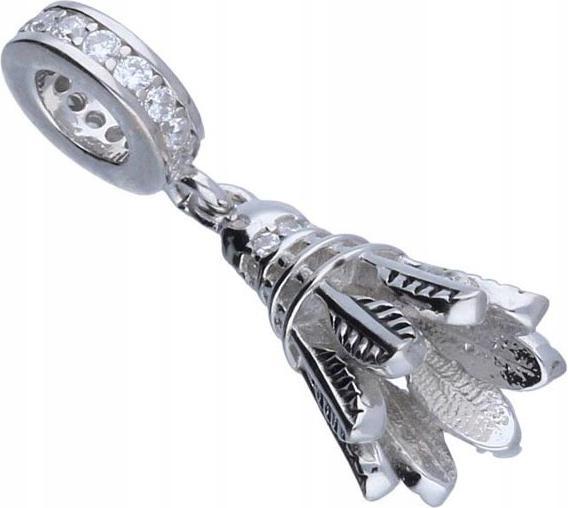 Stříbrný přívěsek 925 s zirkony 2,72 g, ideální jako dárek