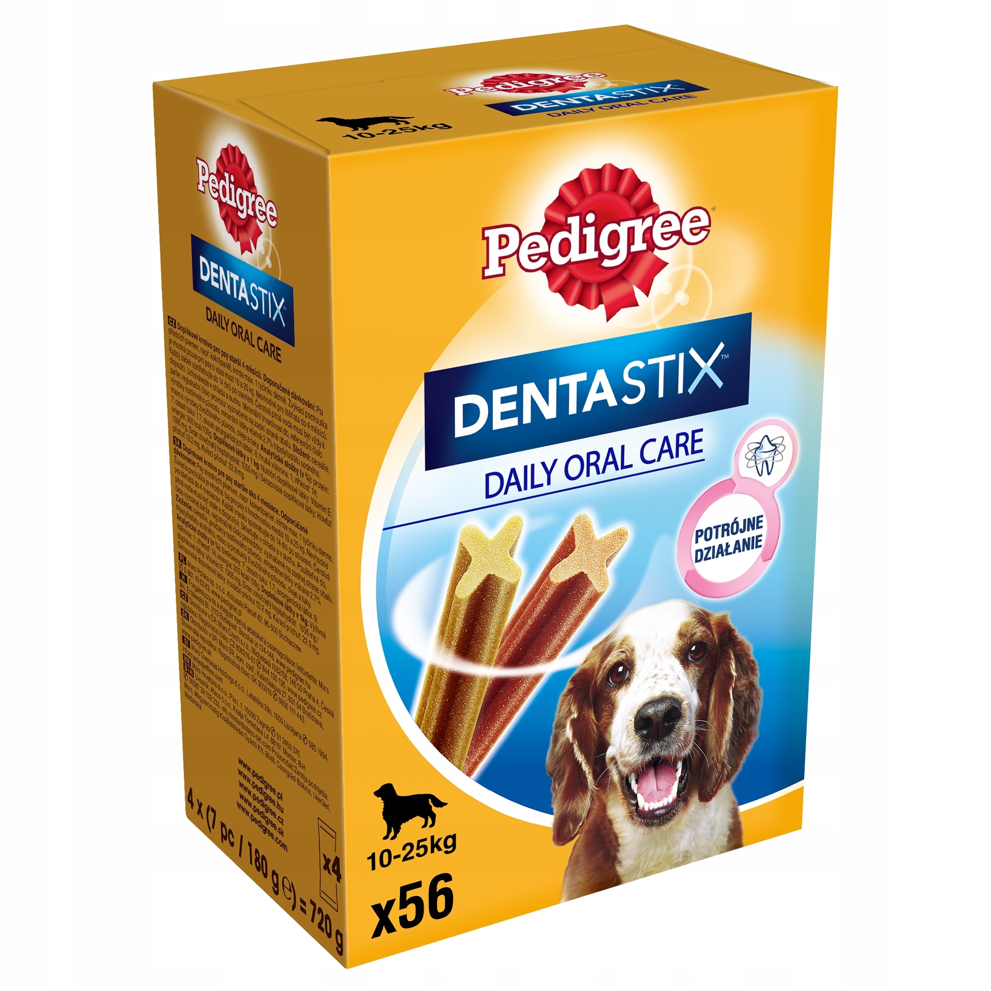 Levně Pedigree Dentastix pamlsky pro psy střední velikosti 16x180g 112 ks