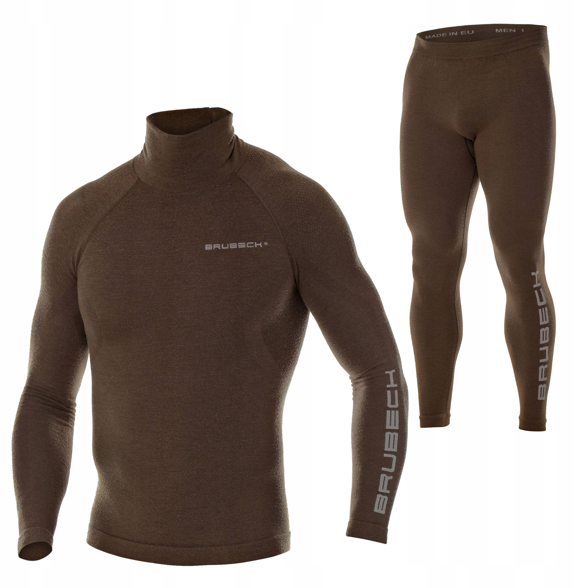 Męska Bielizna Termoaktywna Brubeck Ranger Wool Komplet termiczna ciepła
