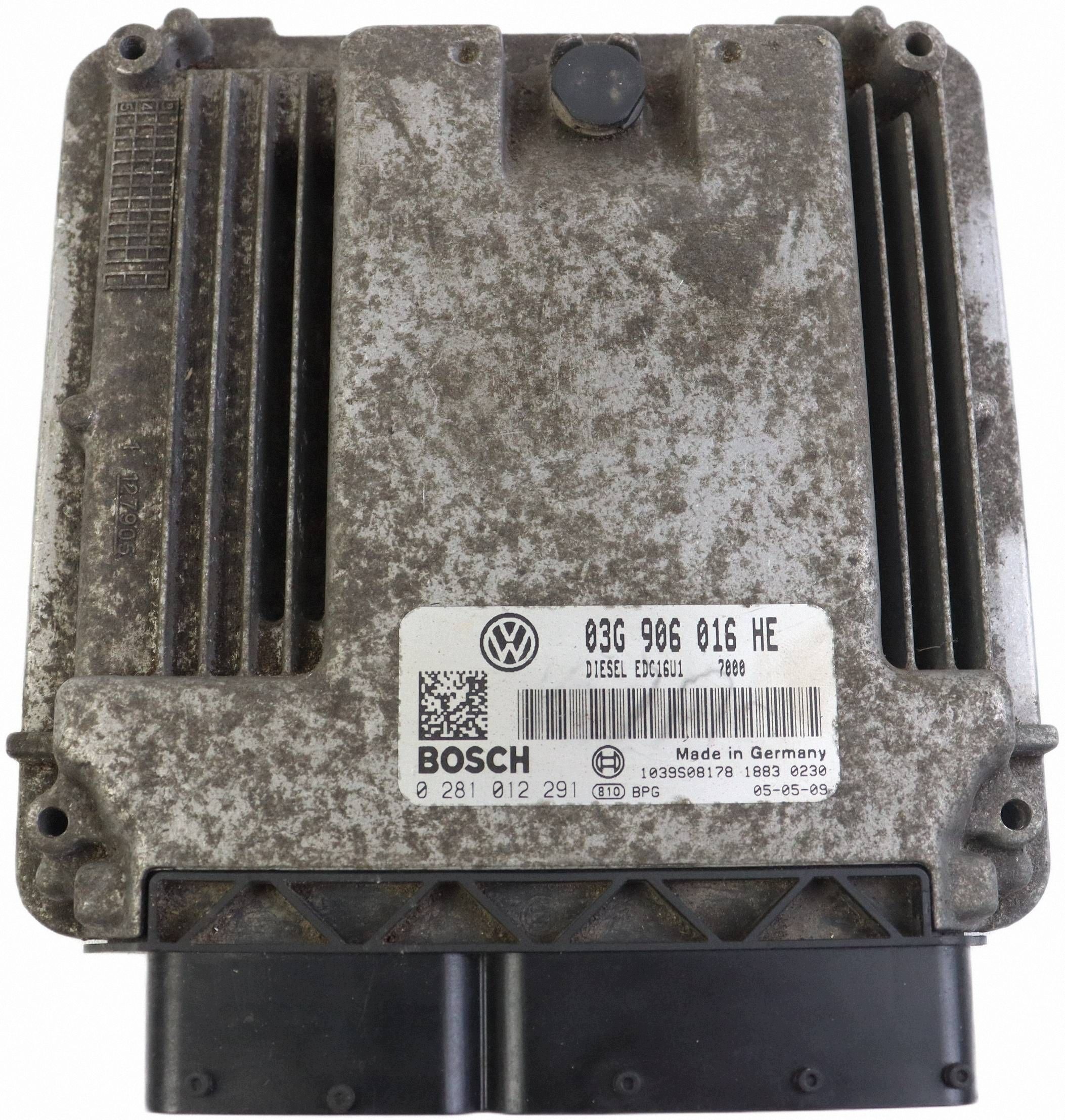 SEAT ALTEA e modulo computer Motore 2.0 TDI 03G906016HE 0281012291