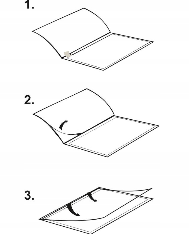 FOLIA DO LAMINOWANIA A4 BEZ LAMINATORA 3 sztuki Kod producenta 80784