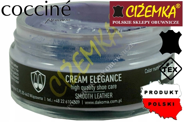 COCCINE CREAM ELEGANCE PASTA DO BUTÓW 311 LILA Marka Coccine