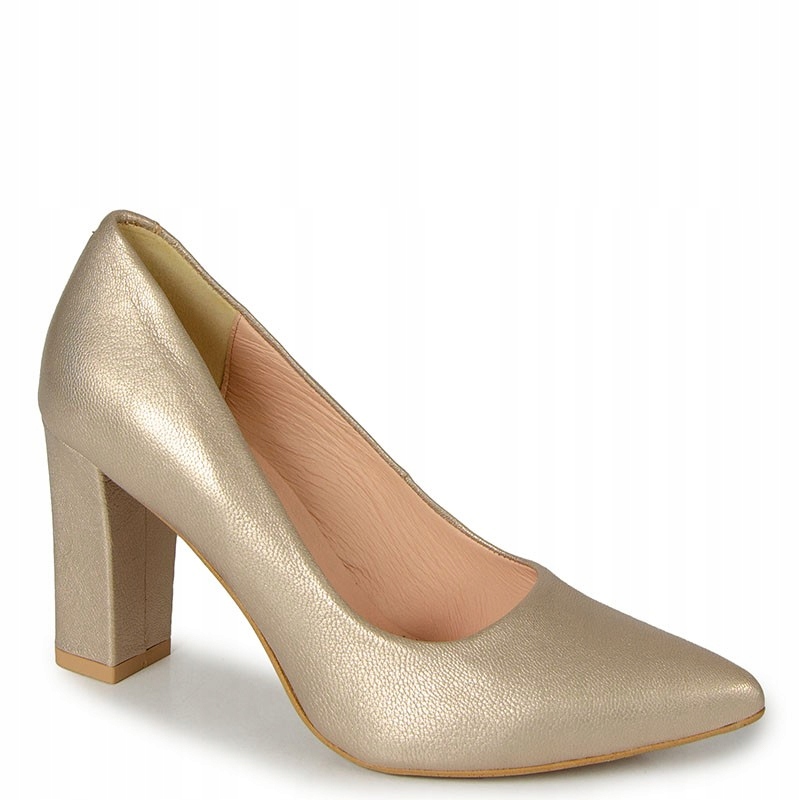 LaRoni 2453 Zlaté Lícové Kožené Boty 39