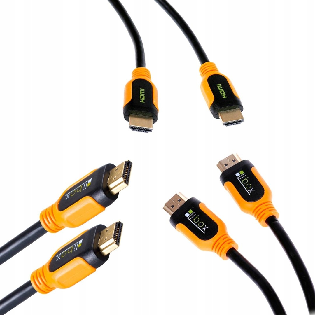 Kabel HDMI HIGH SPEED 4K UHD Full HD 3D MIEDŹ 1,5M Długość kabla 1.5 m