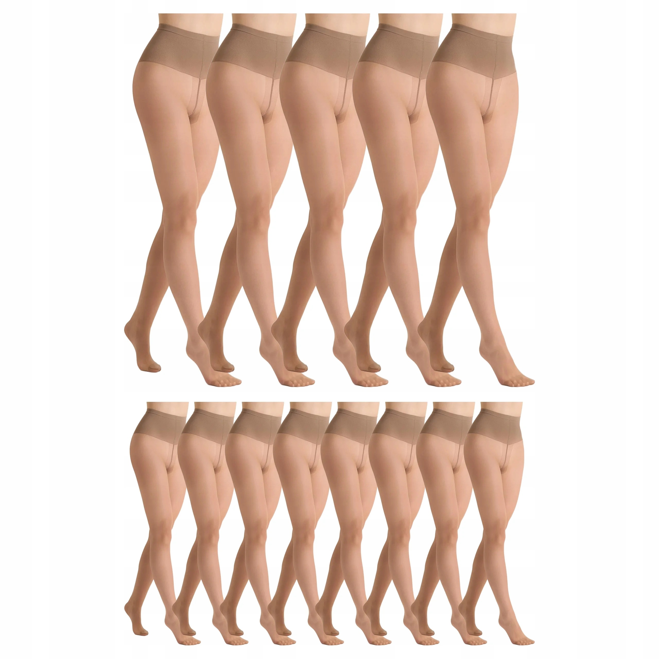 13 x Punčocháče hladké Exclusive Silk 15 den Marilyn Glace 3/4